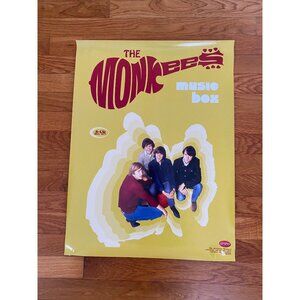 Monkees Music Box Promo Poster 18x24 Rhino Dolenz Nesmith Never Hung